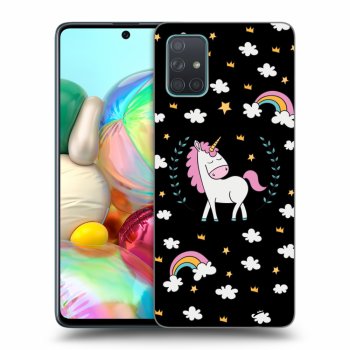 Etui na Samsung Galaxy A71 A715F - Unicorn star heaven