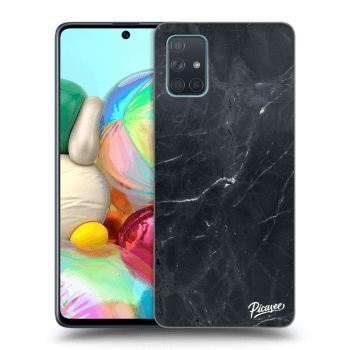 Etui na Samsung Galaxy A71 A715F - Black marble