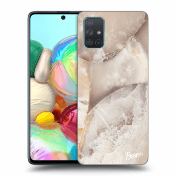 Picasee ULTIMATE CASE pro Samsung Galaxy A71 A715F - Cream marble