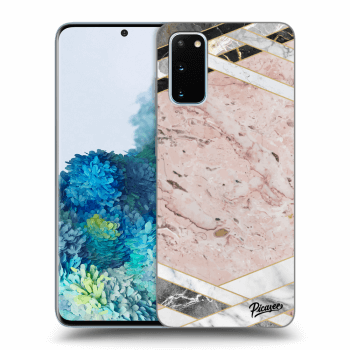 Etui na Samsung Galaxy S20 G980F - Pink geometry