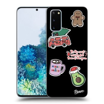 Picasee ULTIMATE CASE pro Samsung Galaxy S20 G980F - Christmas Stickers