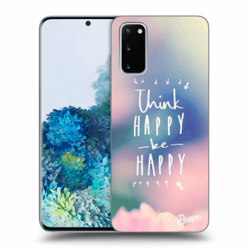 Etui na Samsung Galaxy S20 G980F - Think happy be happy