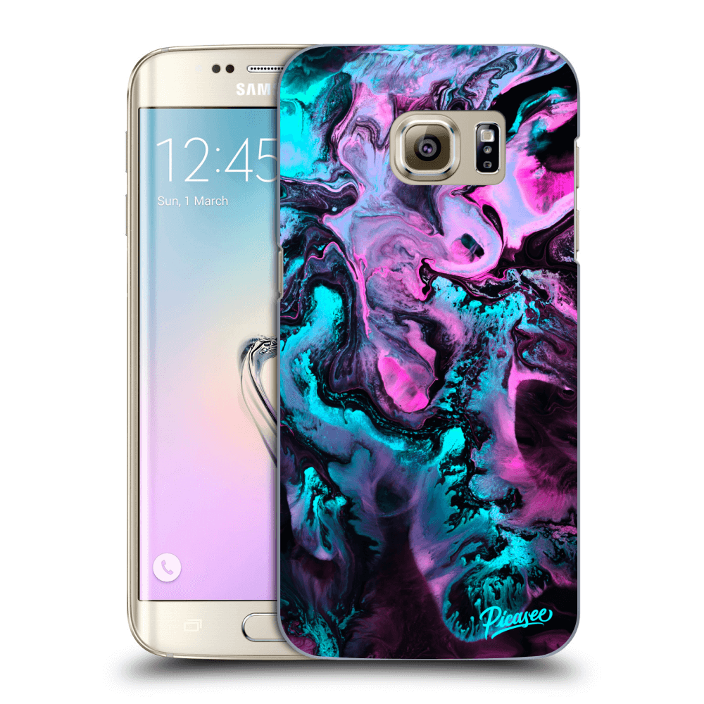 Picasee silikonowe przeźroczyste etui na Samsung Galaxy S7 Edge G935F - Lean