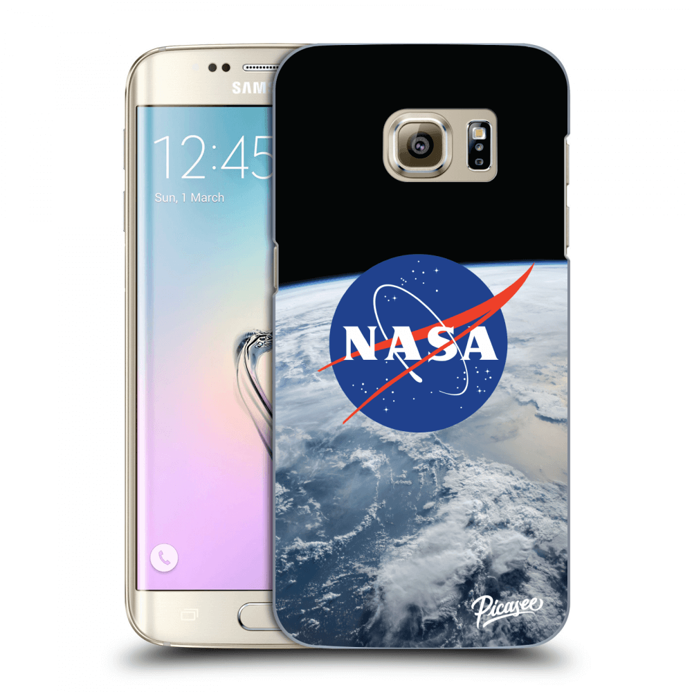 Picasee silikonowe przeźroczyste etui na Samsung Galaxy S7 Edge G935F - Nasa Earth