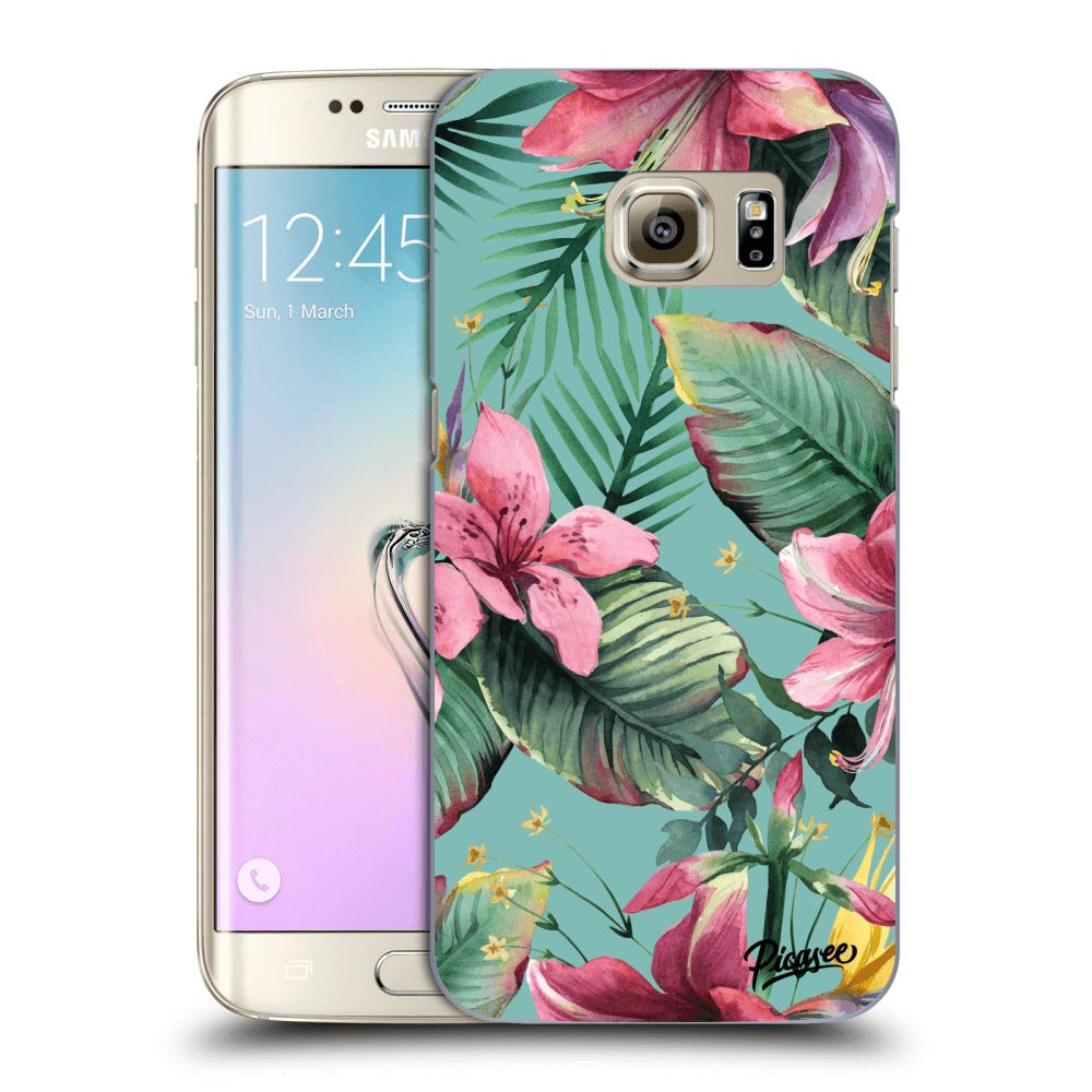 Picasee silikonowe przeźroczyste etui na Samsung Galaxy S7 Edge G935F - Hawaii