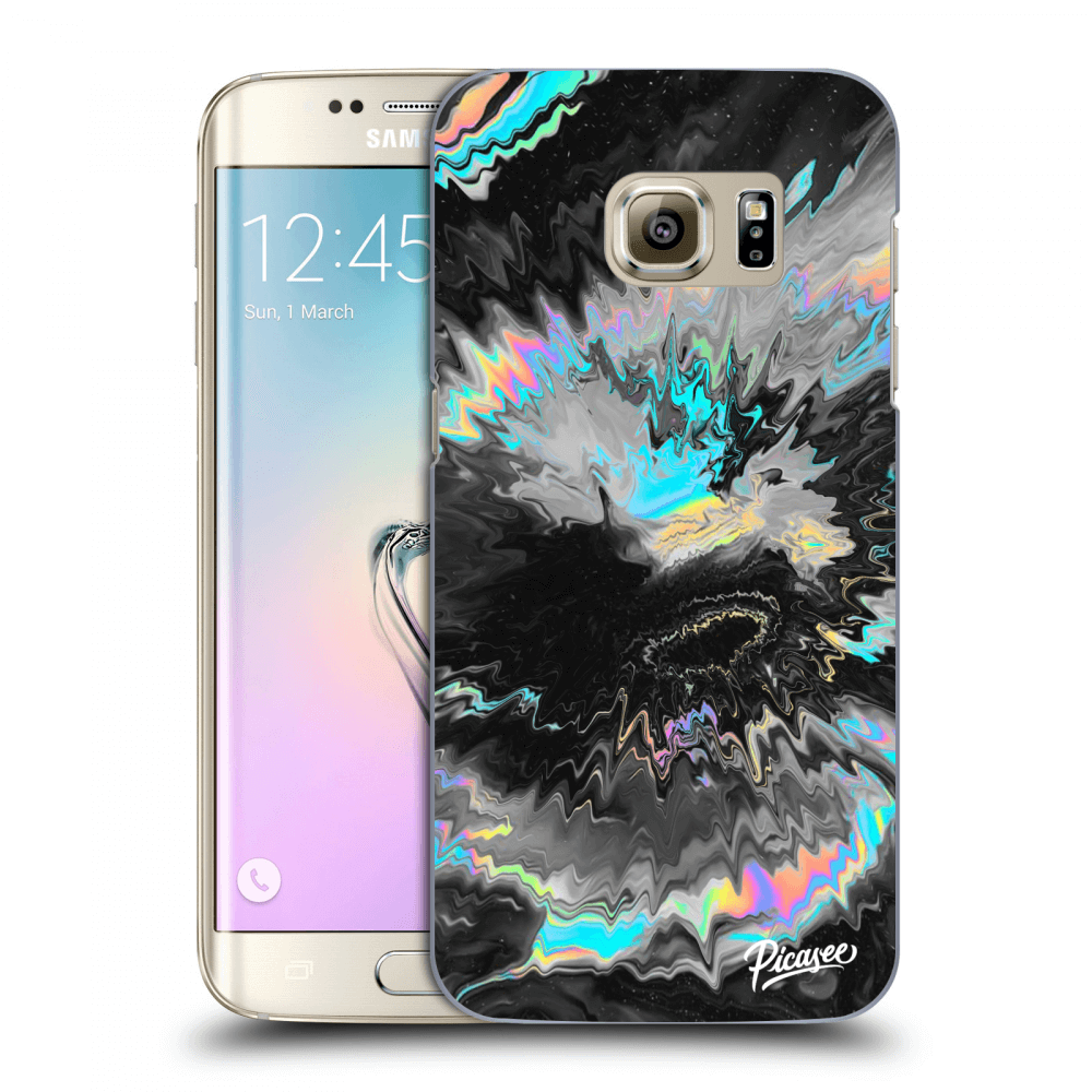 Picasee silikonowe przeźroczyste etui na Samsung Galaxy S7 Edge G935F - Magnetic