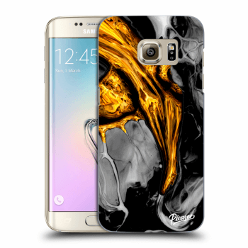 Etui na Samsung Galaxy S7 Edge G935F - Black Gold