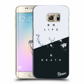 Picasee silikonowe przeźroczyste etui na Samsung Galaxy S7 Edge G935F - Life - Death