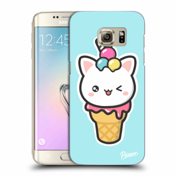 Etui na Samsung Galaxy S7 Edge G935F - Ice Cream Cat