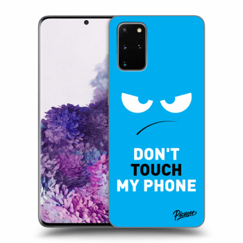 Etui na Samsung Galaxy S20+ G985F - Angry Eyes - Blue