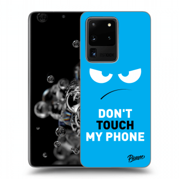 Etui na Samsung Galaxy S20 Ultra 5G G988F - Angry Eyes - Blue