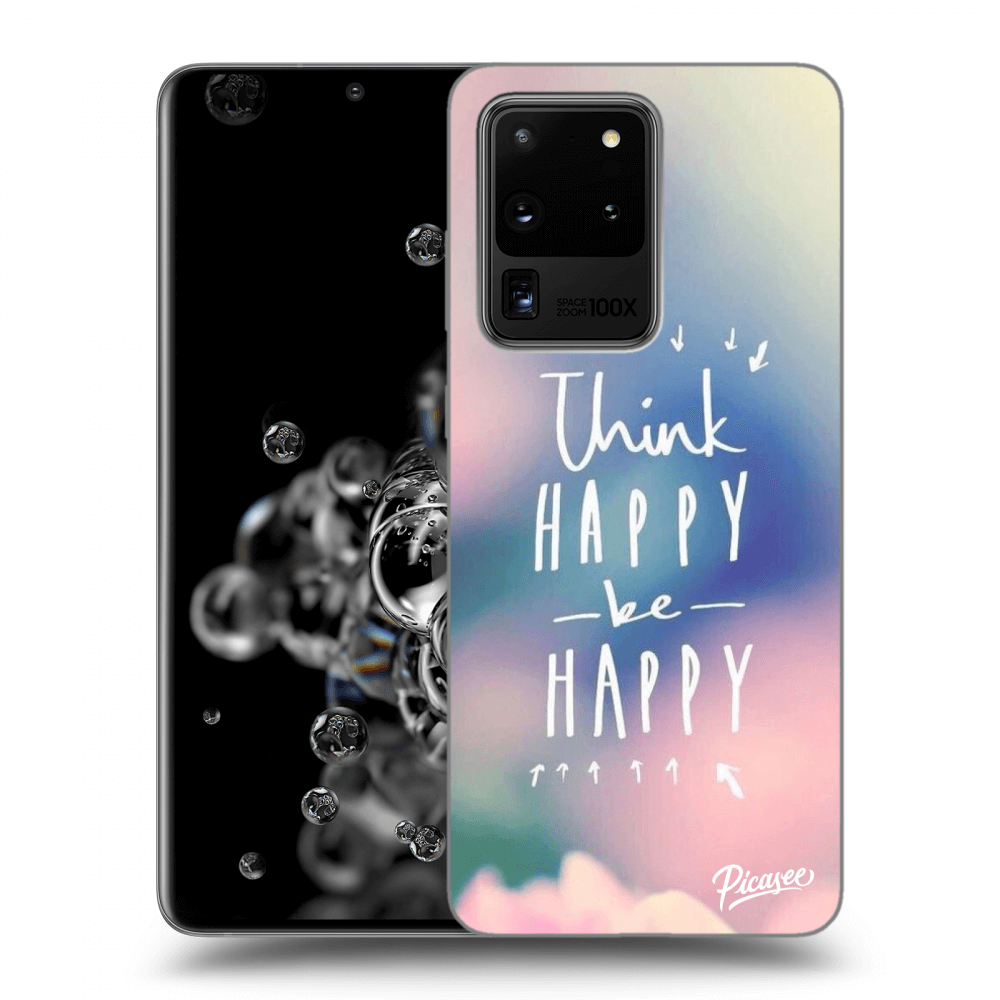 Picasee ULTIMATE CASE pro Samsung Galaxy S20 Ultra 5G G988F - Think happy be happy