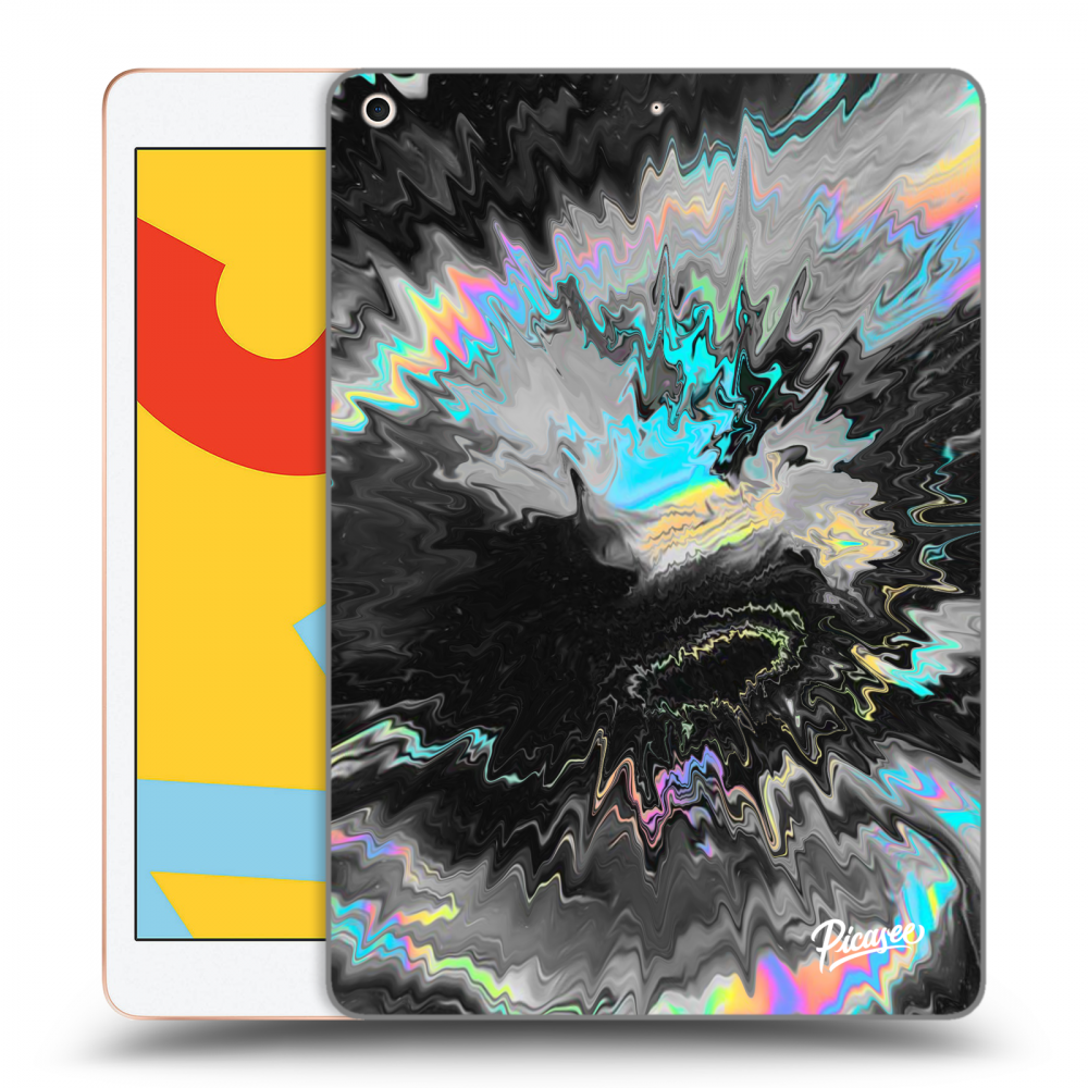 Picasee silikonowe przeźroczyste etui na Apple iPad 10.2" 2019 (7. gen) - Magnetic