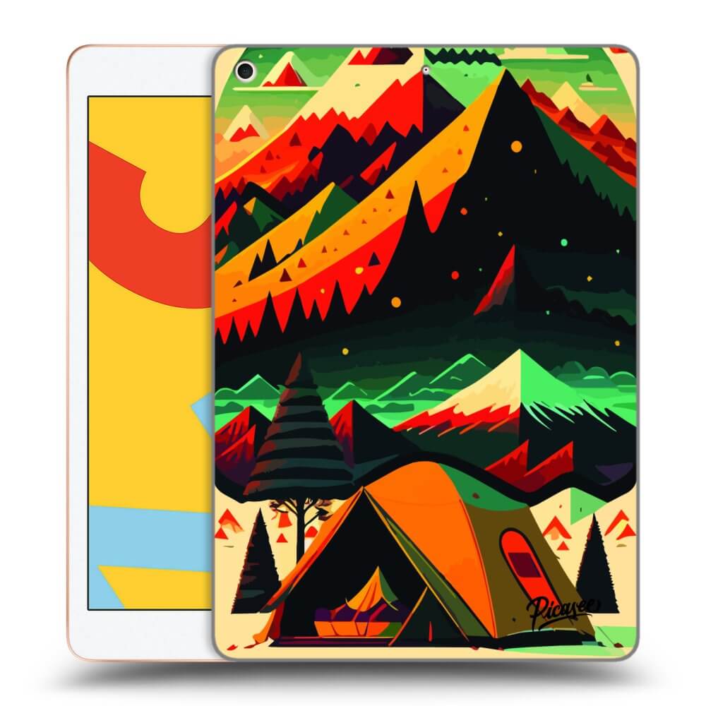 Picasee silikonowe przeźroczyste etui na Apple iPad 10.2" 2019 (7. gen) - Montreal