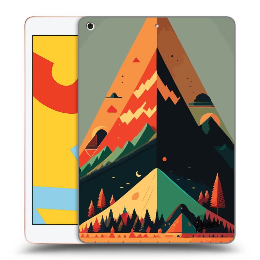 Picasee silikonowe czarne etui na Apple iPad 10.2" 2019 (7. gen) - Oregon
