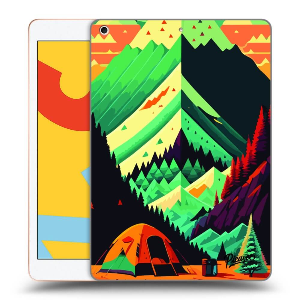 Picasee silikonowe przeźroczyste etui na Apple iPad 10.2" 2019 (7. gen) - Whistler