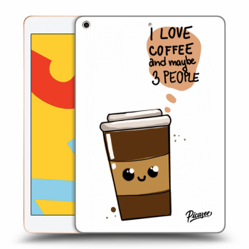 Etui na Apple iPad 10.2" 2019 (7. gen) - Cute coffee