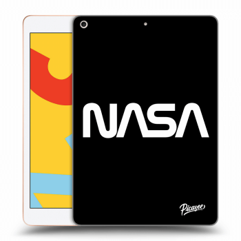 Picasee silikonowe przeźroczyste etui na Apple iPad 10.2" 2019 (7. gen) - NASA Basic