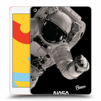 Picasee silikonowe przeźroczyste etui na Apple iPad 10.2" 2019 (7. gen) - Astronaut Big