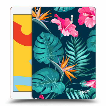 Etui na Apple iPad 10.2" 2019 (7. gen) - Pink Monstera