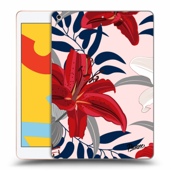 Etui na Apple iPad 10.2" 2019 (7. gen) - Red Lily