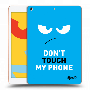 Etui na Apple iPad 10.2" 2019 (7. gen) - Angry Eyes - Blue