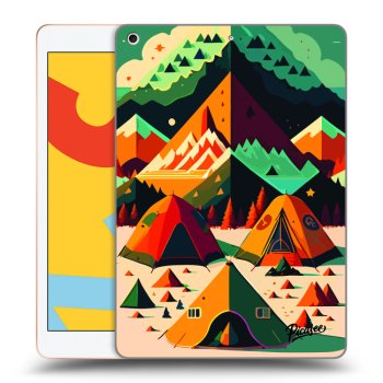 Picasee silikonowe przeźroczyste etui na Apple iPad 10.2" 2019 (7. gen) - Alaska