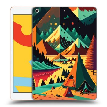 Picasee silikonowe przeźroczyste etui na Apple iPad 10.2" 2019 (7. gen) - Colorado