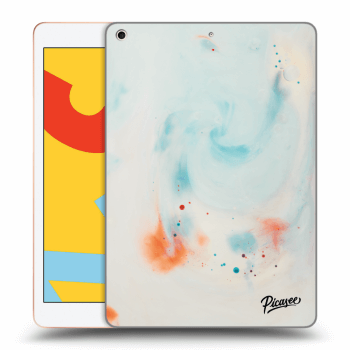 Picasee silikonowe przeźroczyste etui na Apple iPad 10.2" 2019 (7. gen) - Splash