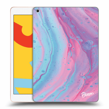 Etui na Apple iPad 10.2" 2019 (7. gen) - Pink liquid