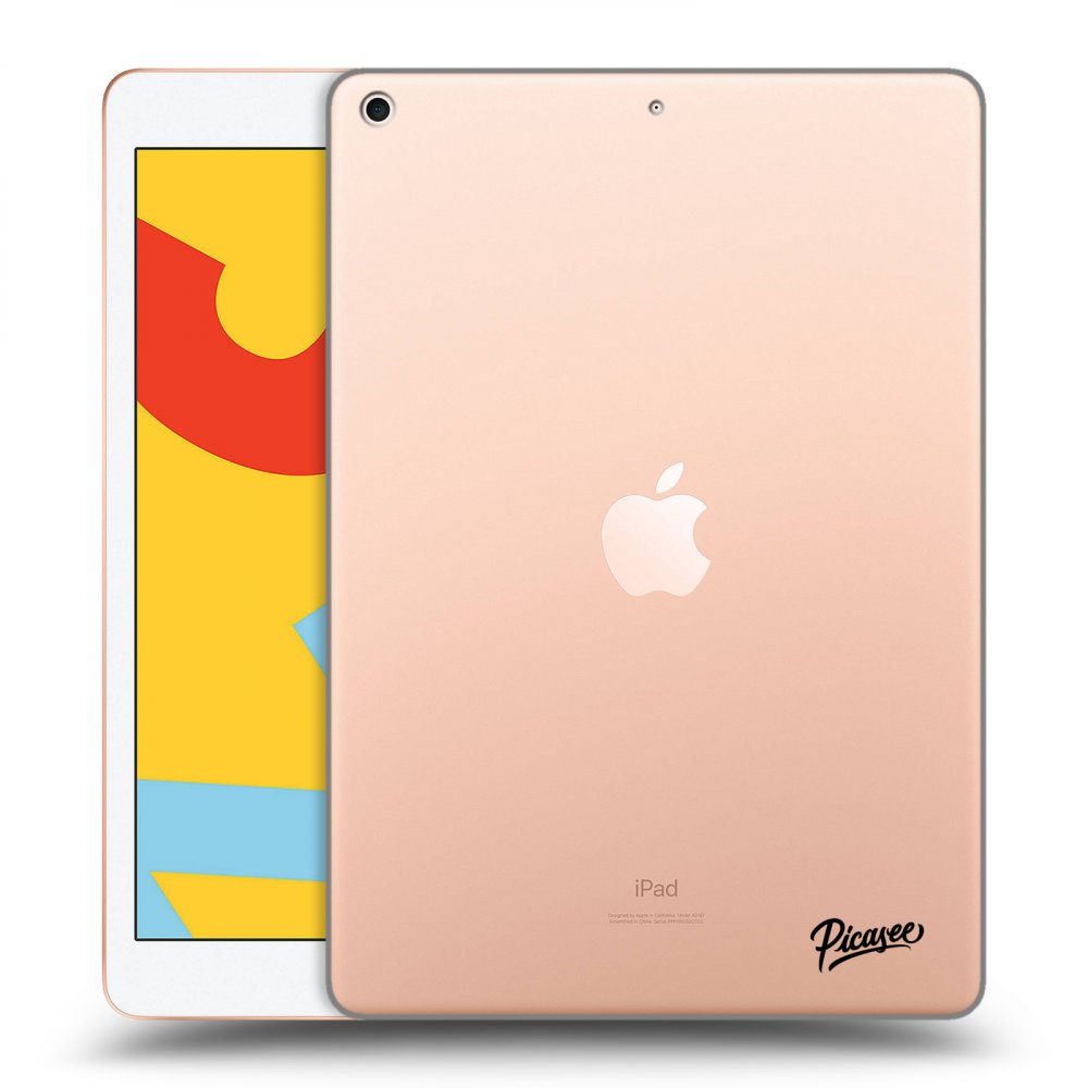 Picasee silikonowe przeźroczyste etui na Apple iPad 10.2" 2019 (7. gen) - Clear