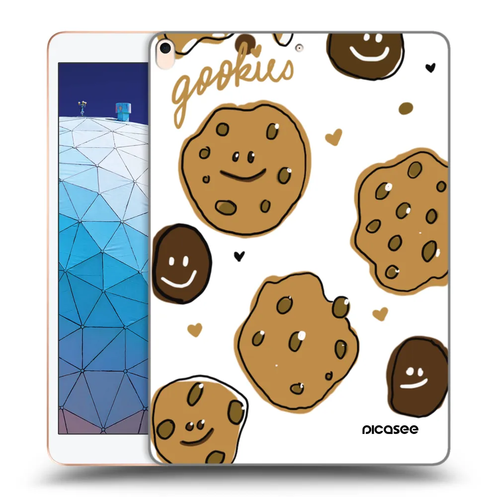 Picasee silikonowe przeźroczyste etui na Apple iPad Air 10.5" 2019 (3.gen) - Gookies