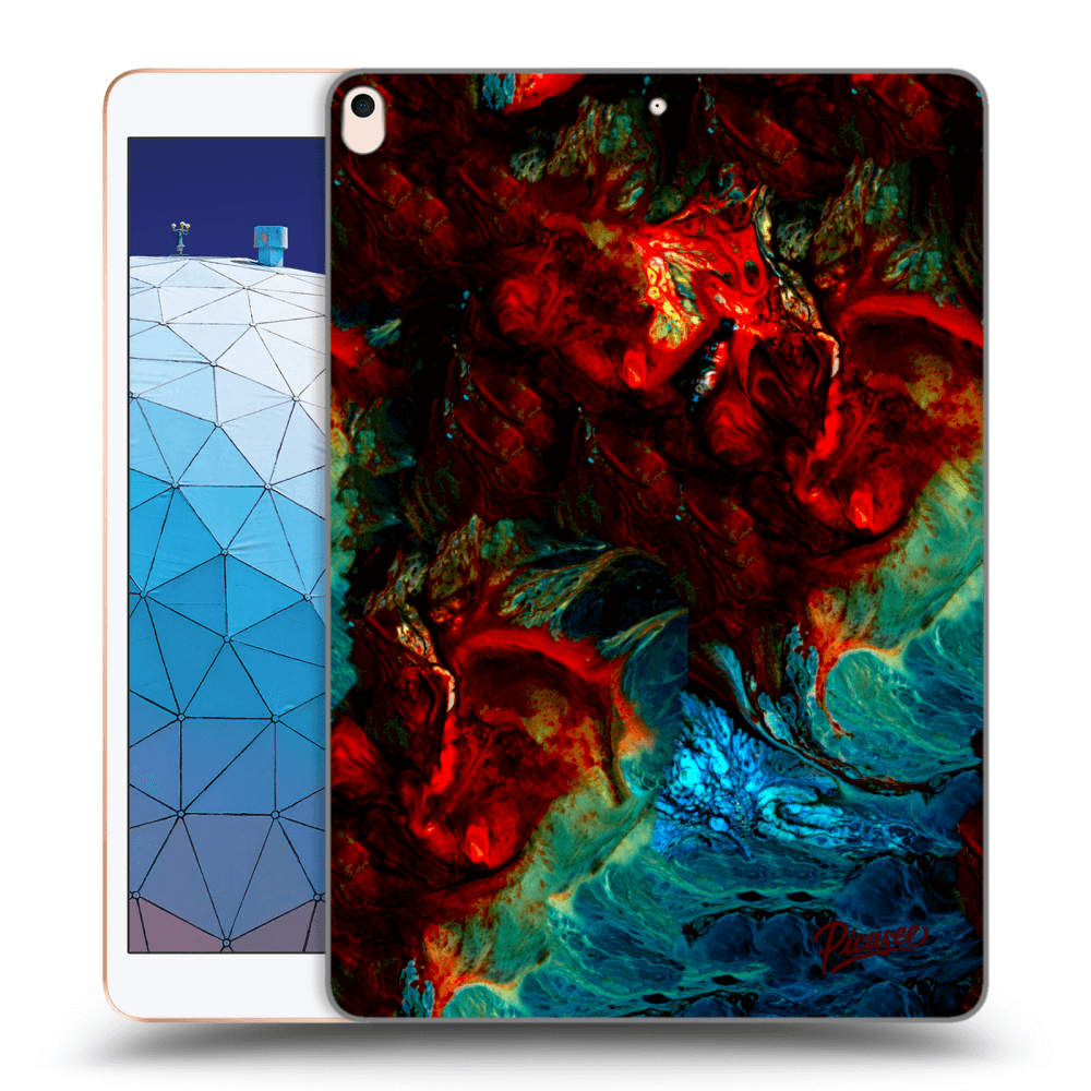 Picasee silikonowe przeźroczyste etui na Apple iPad Air 10.5" 2019 (3.gen) - Universe