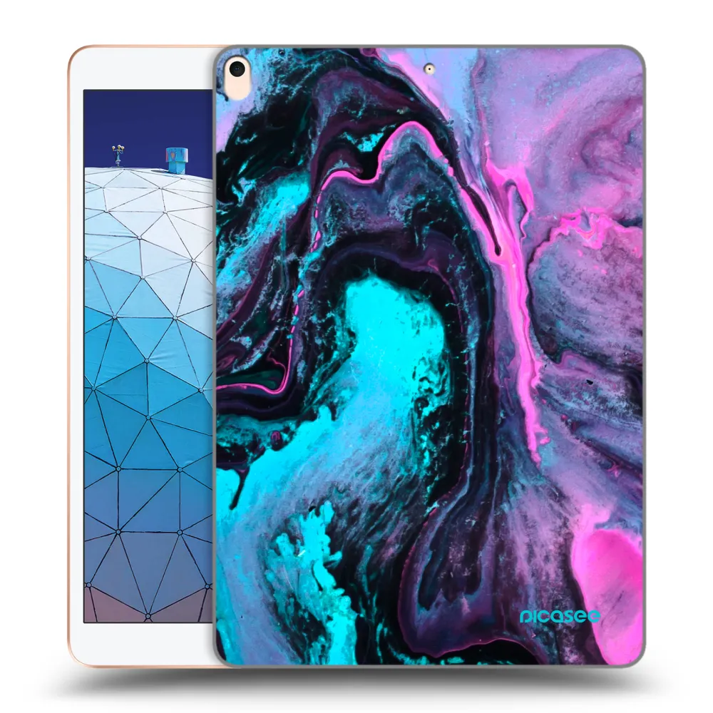 Picasee silikonowe przeźroczyste etui na Apple iPad Air 10.5" 2019 (3.gen) - Lean 2