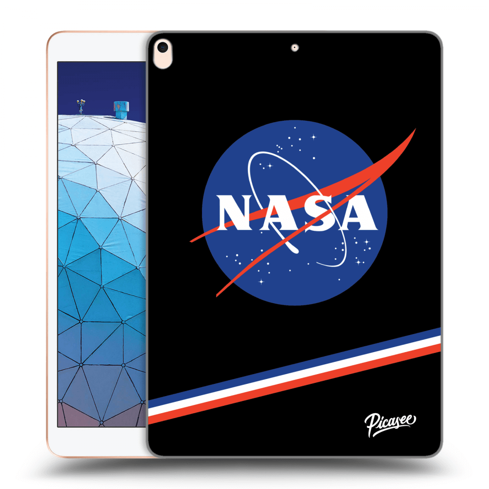 Picasee silikonowe czarne etui na Apple iPad Air 10.5" 2019 (3.gen) - NASA Original