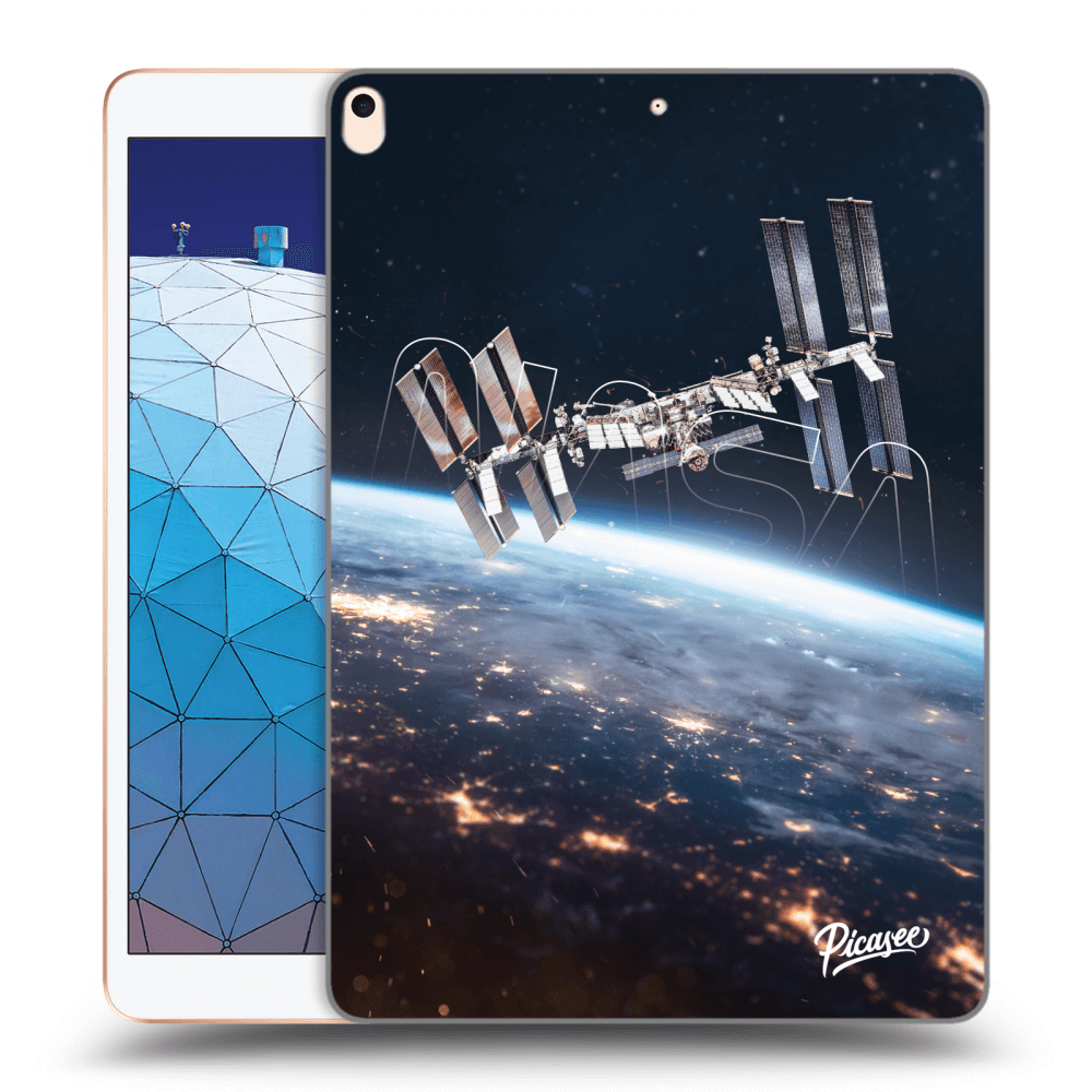 Picasee silikonowe przeźroczyste etui na Apple iPad Air 10.5" 2019 (3.gen) - Station