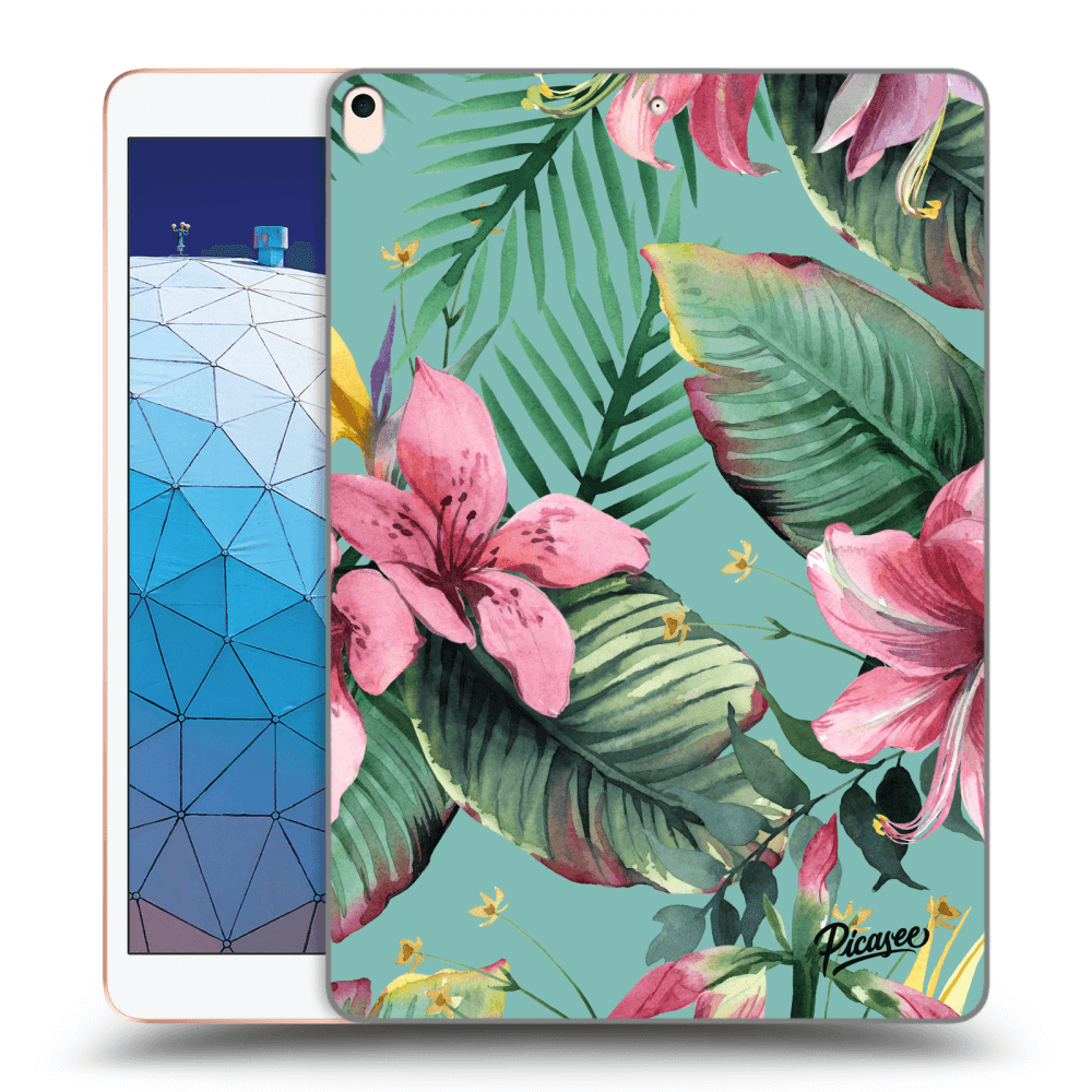 Picasee silikonowe przeźroczyste etui na Apple iPad Air 10.5" 2019 (3.gen) - Hawaii