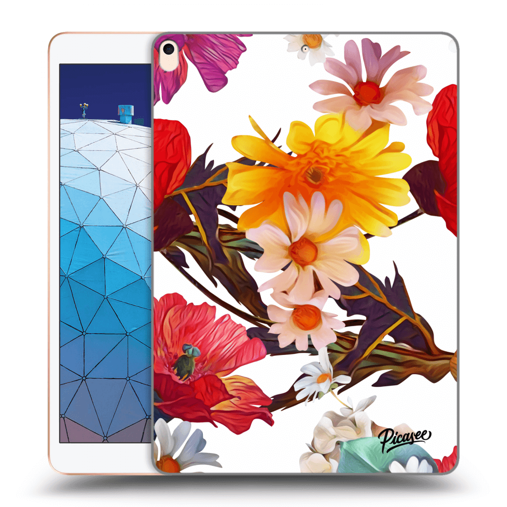 Picasee silikonowe przeźroczyste etui na Apple iPad Air 10.5" 2019 (3.gen) - Meadow