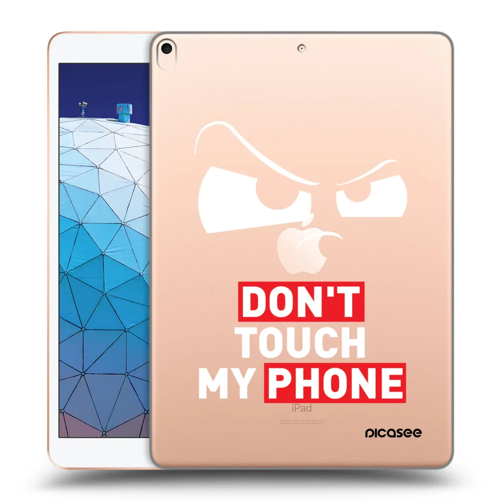 Picasee silikonowe przeźroczyste etui na Apple iPad Air 10.5" 2019 (3.gen) - Cloudy Eye - Transparent