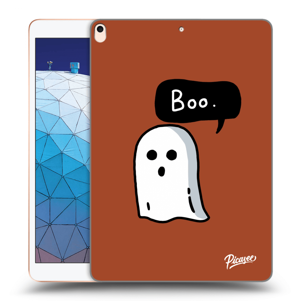 Picasee silikonowe czarne etui na Apple iPad Air 10.5" 2019 (3.gen) - Boo