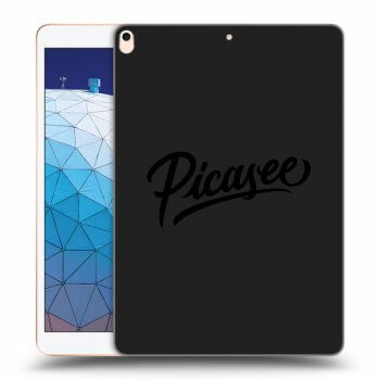 Picasee silikonowe czarne etui na Apple iPad Air 10.5" 2019 (3.gen) - Picasee - old logo - black