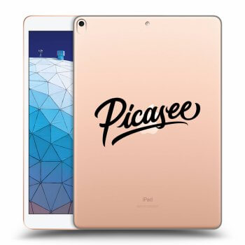 Picasee silikonowe przeźroczyste etui na Apple iPad Air 10.5" 2019 (3.gen) - Picasee - black