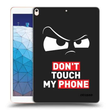 Picasee silikonowe czarne etui na Apple iPad Air 10.5" 2019 (3.gen) - Cloudy Eye - Transparent