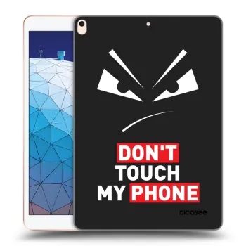 Picasee silikonowe czarne etui na Apple iPad Air 10.5" 2019 (3.gen) - Evil Eye - Transparent