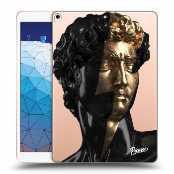 Picasee silikonowe przeźroczyste etui na Apple iPad Air 10.5" 2019 (3.gen) - Wildfire - Black