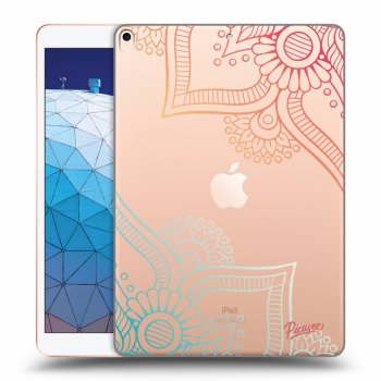 Picasee silikonowe przeźroczyste etui na Apple iPad Air 10.5" 2019 (3.gen) - Flowers pattern