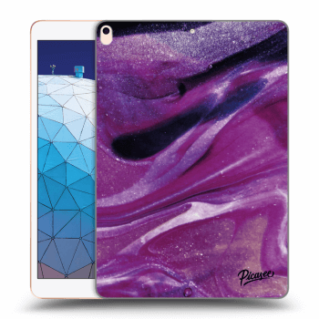 Etui na Apple iPad Air 10.5" 2019 (3.generace) - Purple glitter