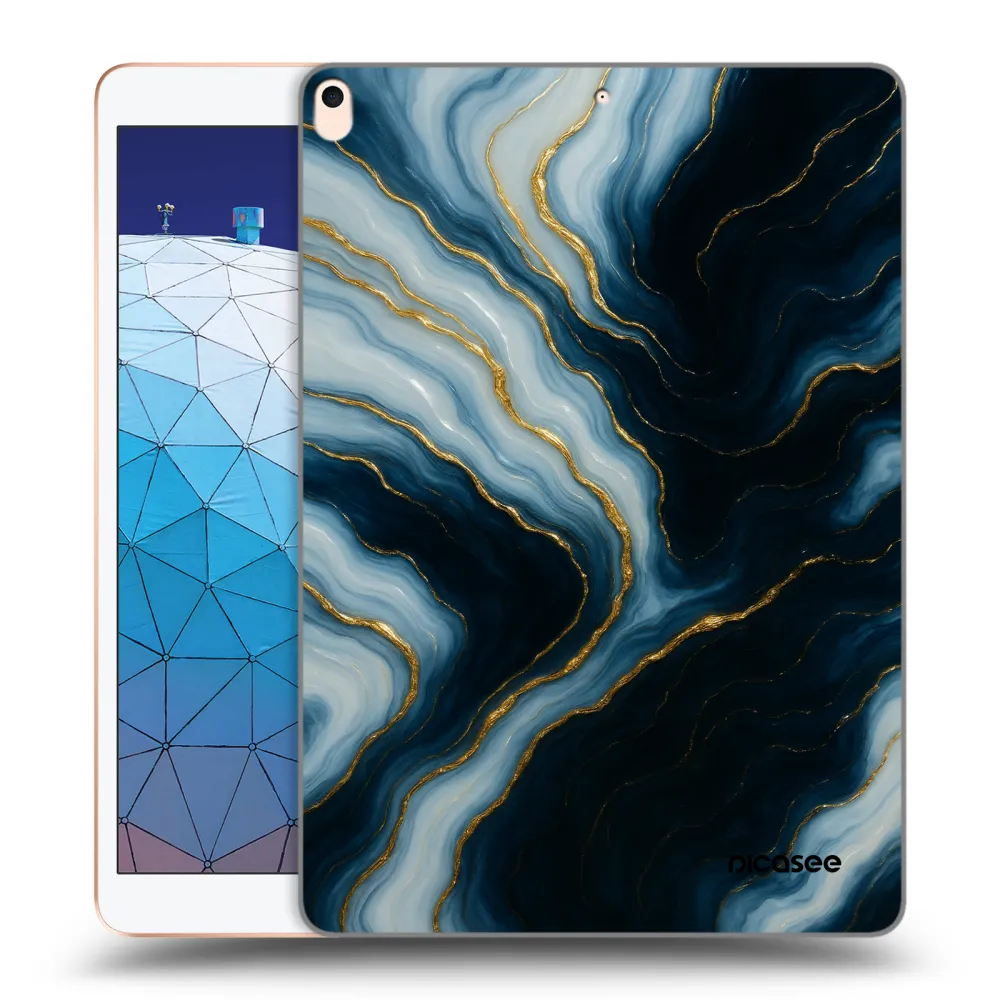 Picasee silikonowe przeźroczyste etui na Apple iPad Air 10.5" 2019 (3.gen) - Luna