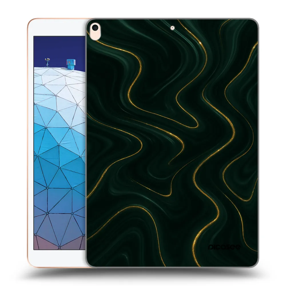 Picasee silikonowe przeźroczyste etui na Apple iPad Air 10.5" 2019 (3.gen) - Vawes