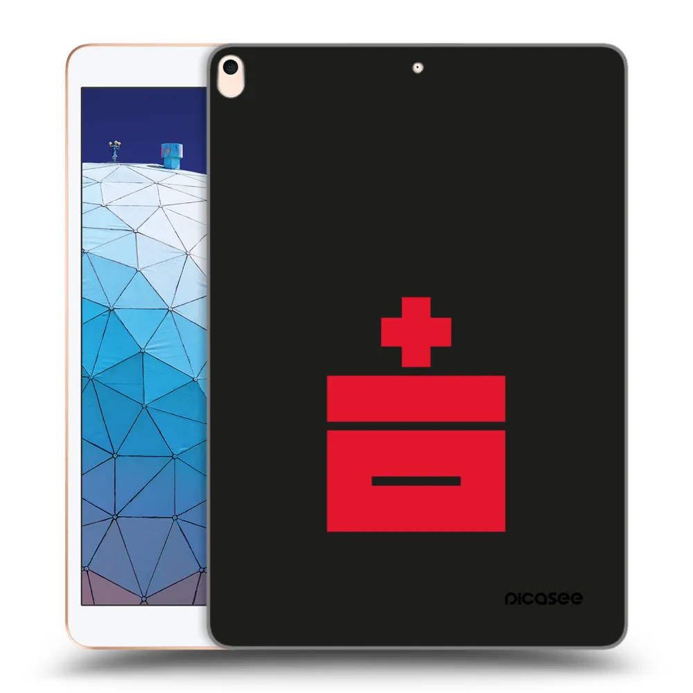 Picasee silikonowe przeźroczyste etui na Apple iPad Air 10.5" 2019 (3.gen) - Le Plastenciaga